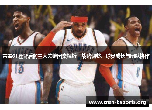 雷霆61胜背后的三大关键因素解析：战略调整、球员成长与团队协作